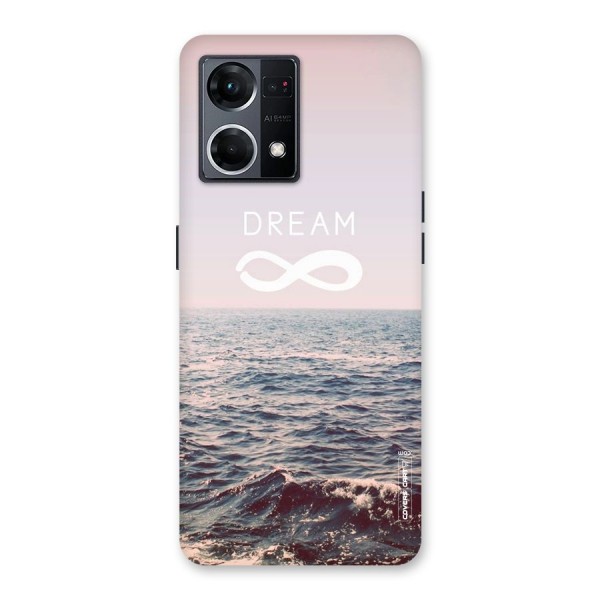 Dream Infinity Glass Back Case for Oppo F21 Pro 5G