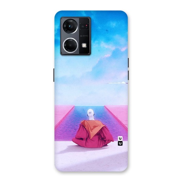 Eye Art Glass Back Case for Oppo F21 Pro 5G