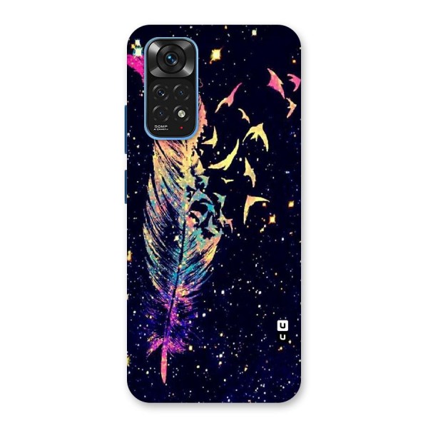 Feather Bird Fly Back Case for Redmi Note 11