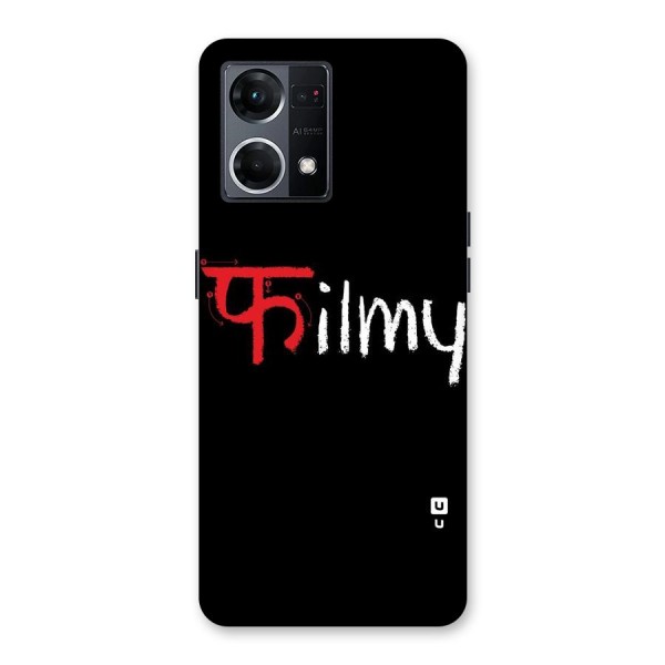 Filmy Glass Back Case for Oppo F21 Pro 5G