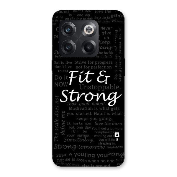 Fit And Strong Back Case for OnePlus 10T