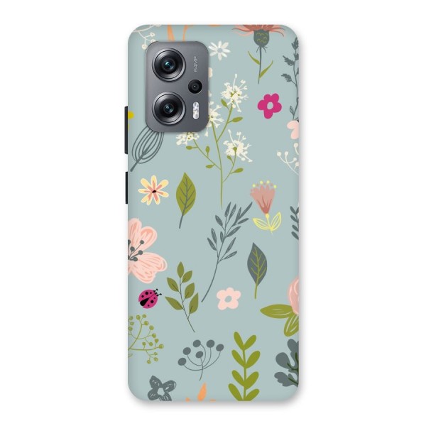 Flawless Flowers Back Case for Redmi K50i