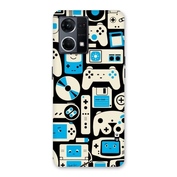 Gamers Glass Back Case for Oppo F21 Pro 5G