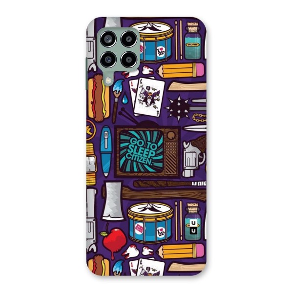 Go To Sleep Back Case for Galaxy M33