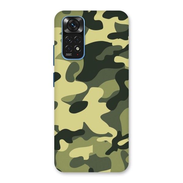 Green Military Pattern Back Case for Redmi Note 11