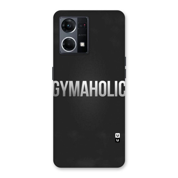 Gymaholic Glass Back Case for Oppo F21 Pro 5G