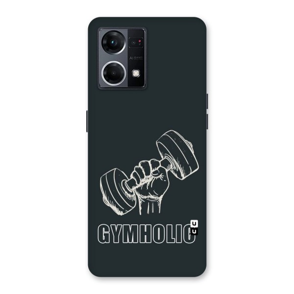 Gymholic Design Glass Back Case for Oppo F21 Pro 5G