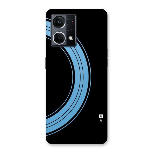 Half Circles Glass Back Case for Oppo F21 Pro 5G