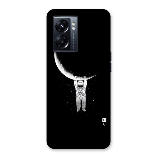 Hanging Astronaut Back Case for Oppo K10 5G