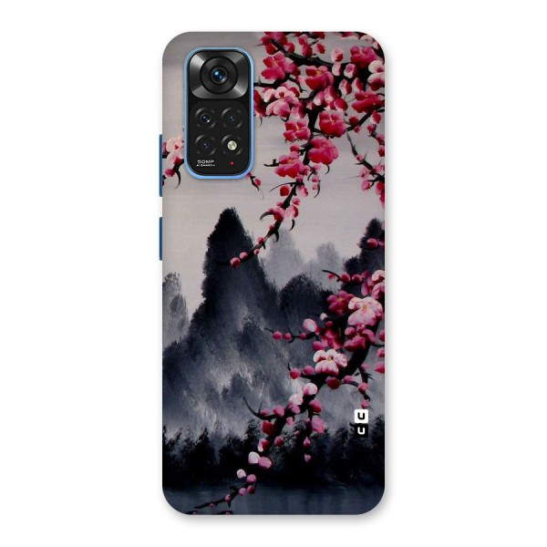 Hills And Blossoms Back Case for Redmi Note 11