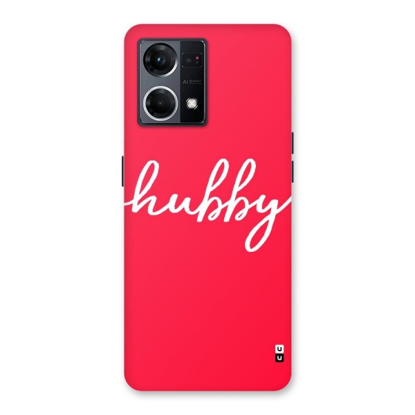 Hubby Glass Back Case for Oppo F21 Pro 5G