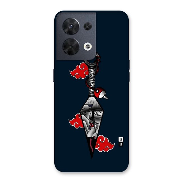 Itachi Kunai Naruto Back Case for Oppo Reno8 5G