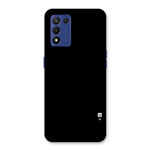 Just Black Back Case for Realme 9 5G Speed