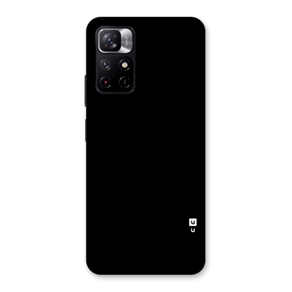 Just Black Back Case for Redmi Note 11T 5G