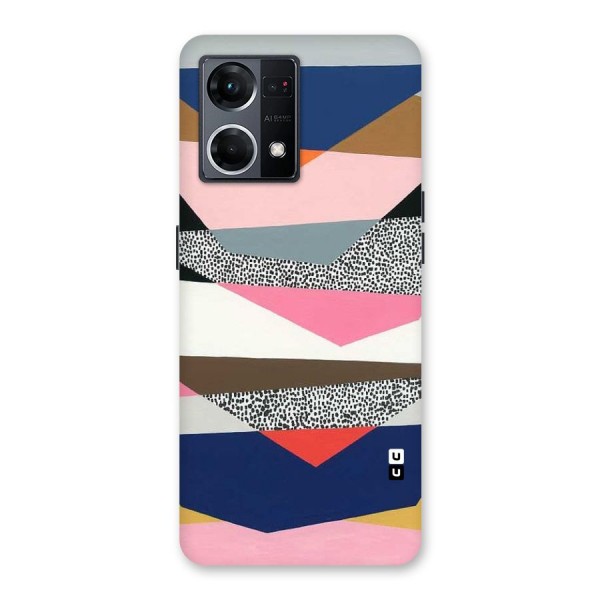 Lethal Abstract Glass Back Case for Oppo F21 Pro 5G