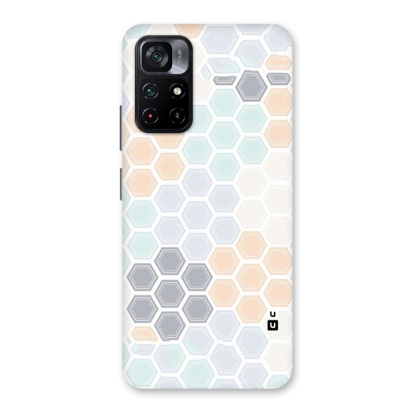 Light Hexagons Back Case for Poco M4 Pro 5G