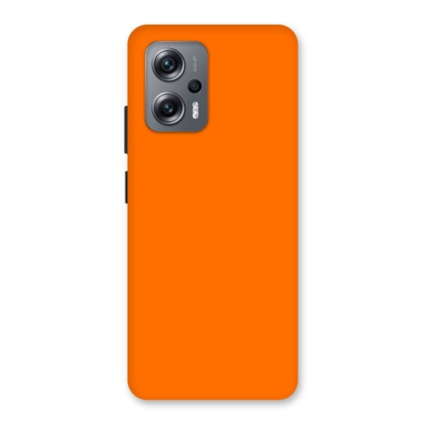 Mac Orange Back Case for Redmi K50i
