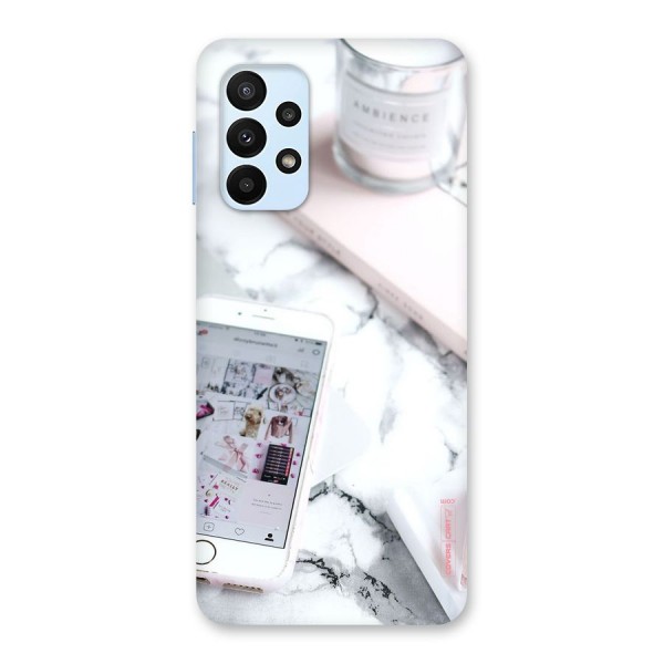 Make Up And Phone Back Case for Galaxy A23