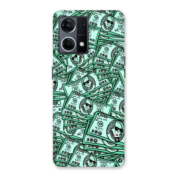 Money Swag Glass Back Case for Oppo F21 Pro 5G