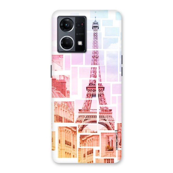 Mosiac City Glass Back Case for Oppo F21 Pro 5G