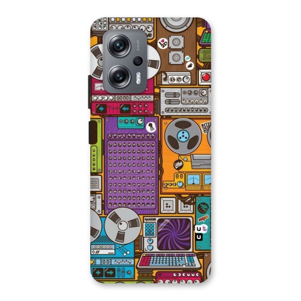 Music Decks Back Case for Redmi K50i