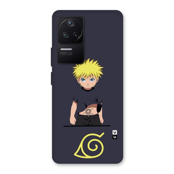 Naruto Kid Back Case for Poco F4 5G