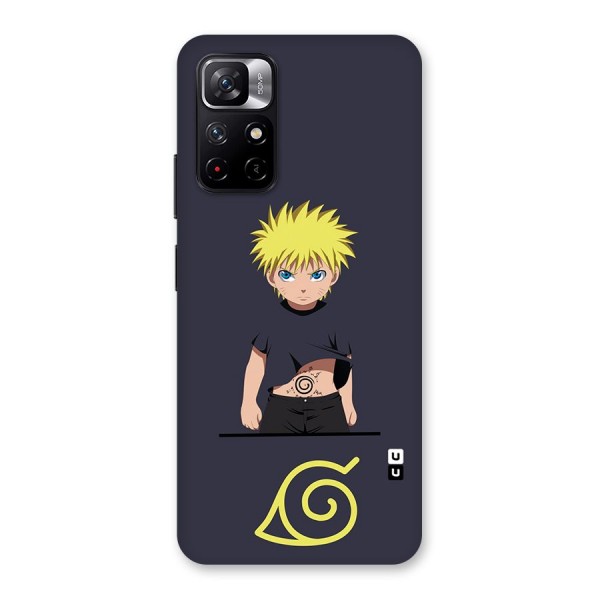 Naruto Kid Back Case for Redmi Note 11T 5G