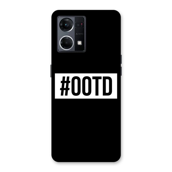 OOTD Glass Back Case for Oppo F21 Pro 5G