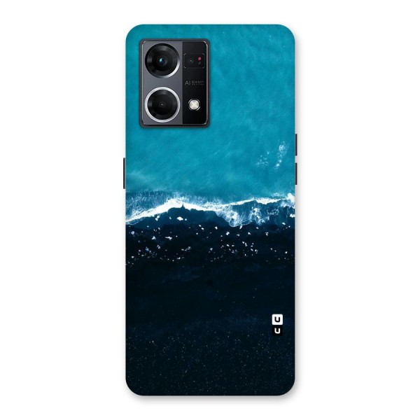 Ocean Blues Glass Back Case for Oppo F21 Pro 5G