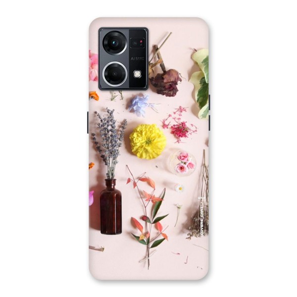 Old Petals Glass Back Case for Oppo F21 Pro 5G