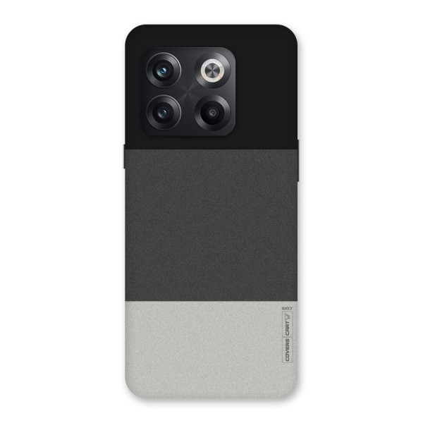 Pastel Black and Grey Back Case for OnePlus 10T