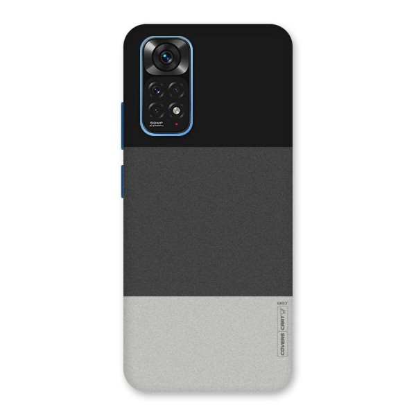 Pastel Black and Grey Back Case for Redmi Note 11