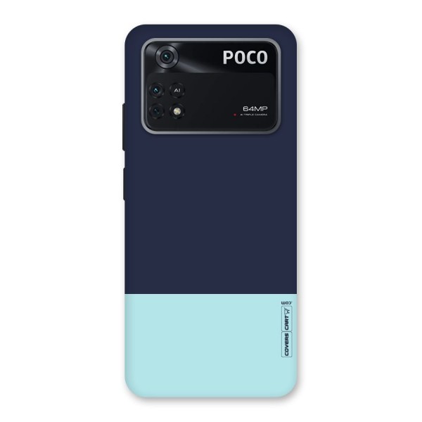 Pastel Blues Back Case for Poco M4 Pro 4G