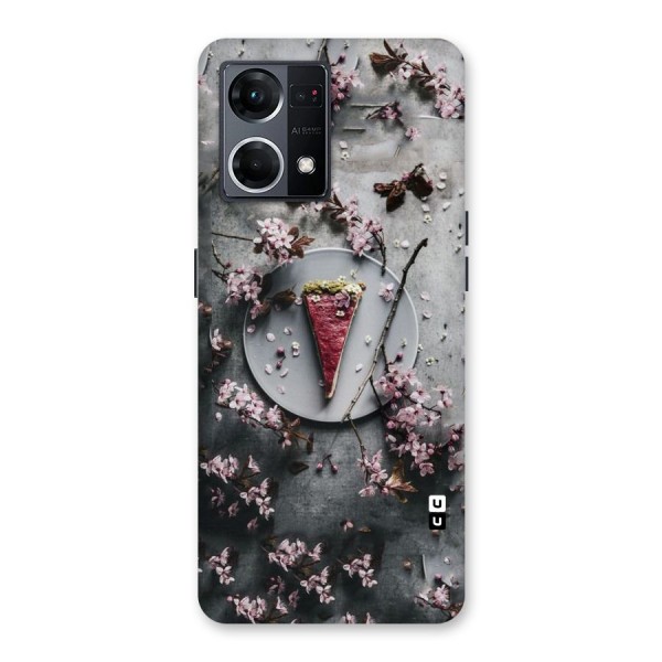 Pastry Florals Glass Back Case for Oppo F21 Pro 5G