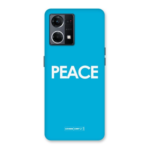 Peace Glass Back Case for Oppo F21 Pro 5G