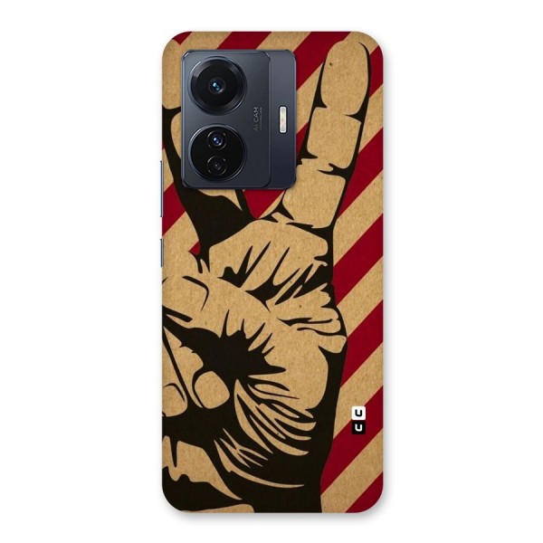 Peace Stripes Back Case for Vivo T1 Pro