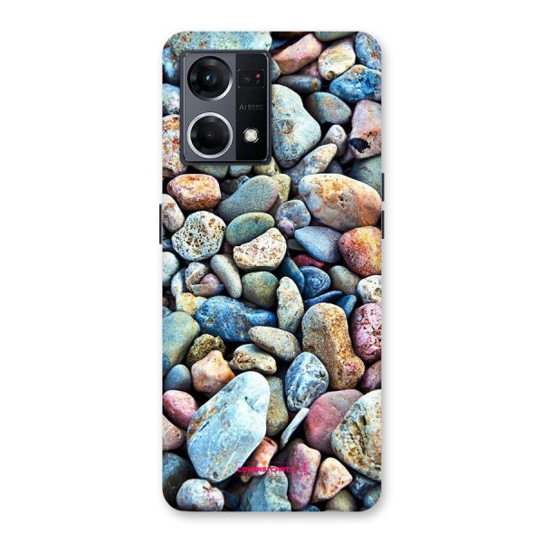 Pebbles Glass Back Case for Oppo F21 Pro 5G