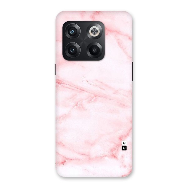 Pink Marble Print Back Case for OnePlus 10T