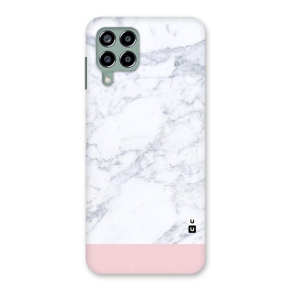 Pink White Merge Marble Back Case for Galaxy M33