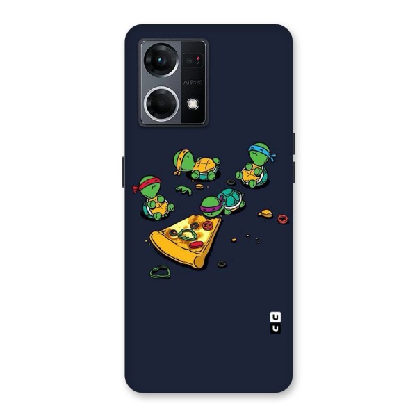 Pizza Overload Glass Back Case for Oppo F21 Pro 5G