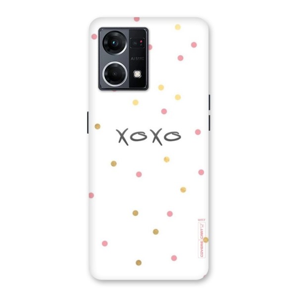 Polka Hugs Glass Back Case for Oppo F21 Pro 5G