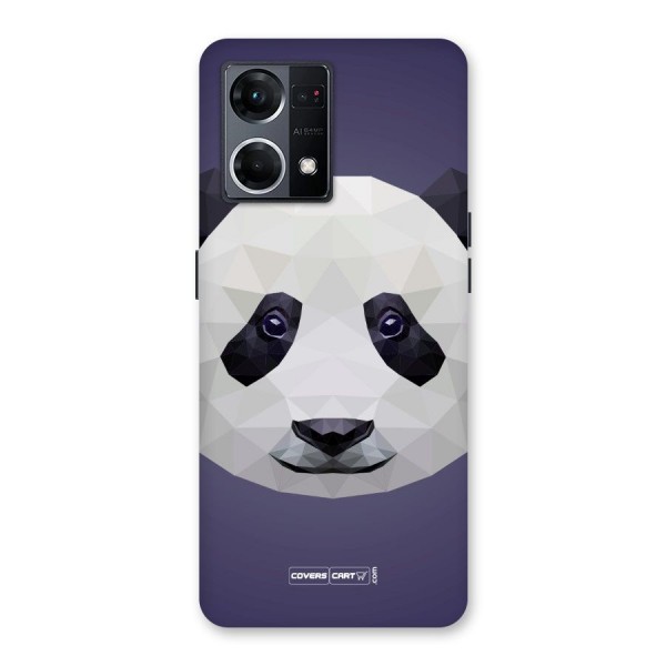 Polygon Panda Glass Back Case for Oppo F21 Pro 5G