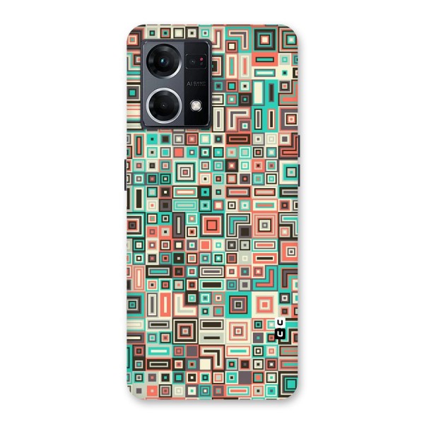 Pretty Boxes Design Glass Back Case for Oppo F21 Pro 5G