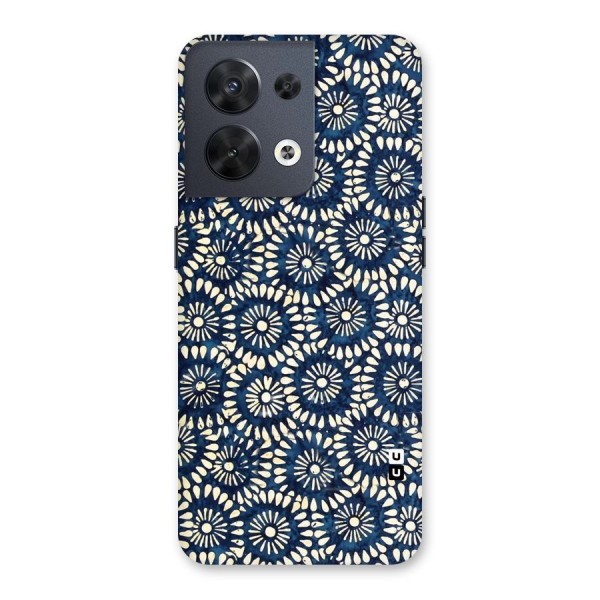 Pretty Circles Back Case for Oppo Reno8 5G