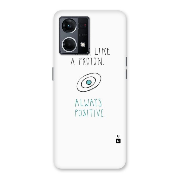 Proton Positive Glass Back Case for Oppo F21 Pro 5G