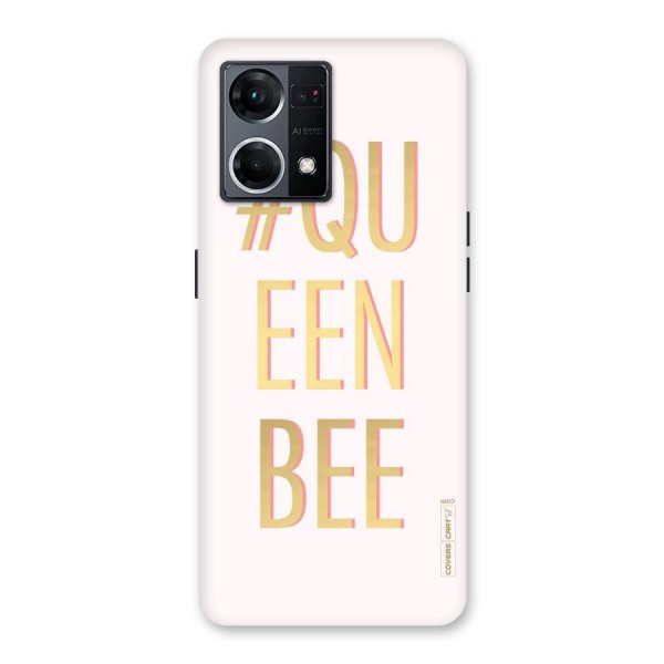 Queen Bee Glass Back Case for Oppo F21 Pro 5G