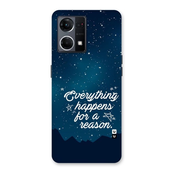 Reason Sky Glass Back Case for Oppo F21 Pro 5G