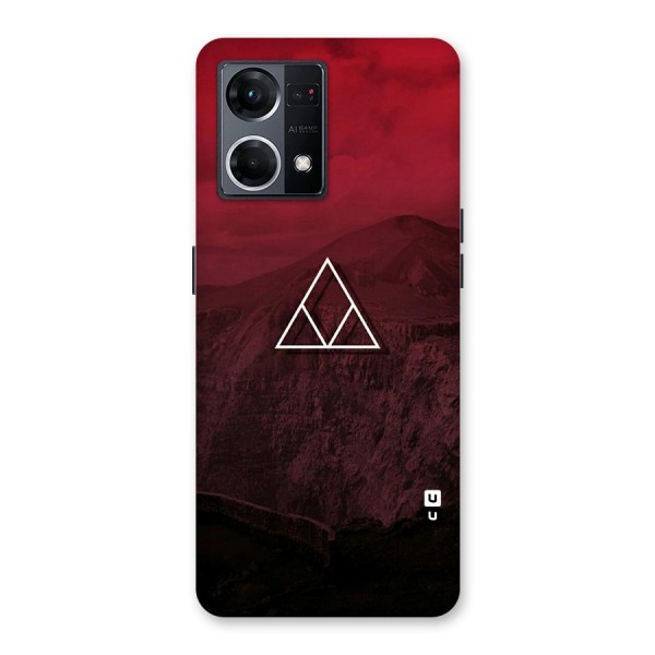 Red Hills Glass Back Case for Oppo F21 Pro 5G