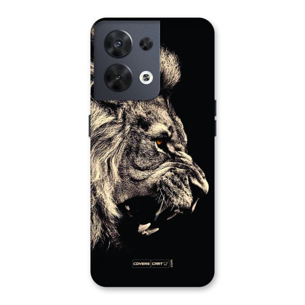 Roaring Lion Back Case for Oppo Reno8 5G