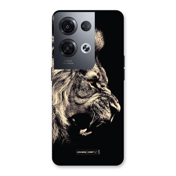 Roaring Lion Back Case for Oppo Reno8 Pro 5G